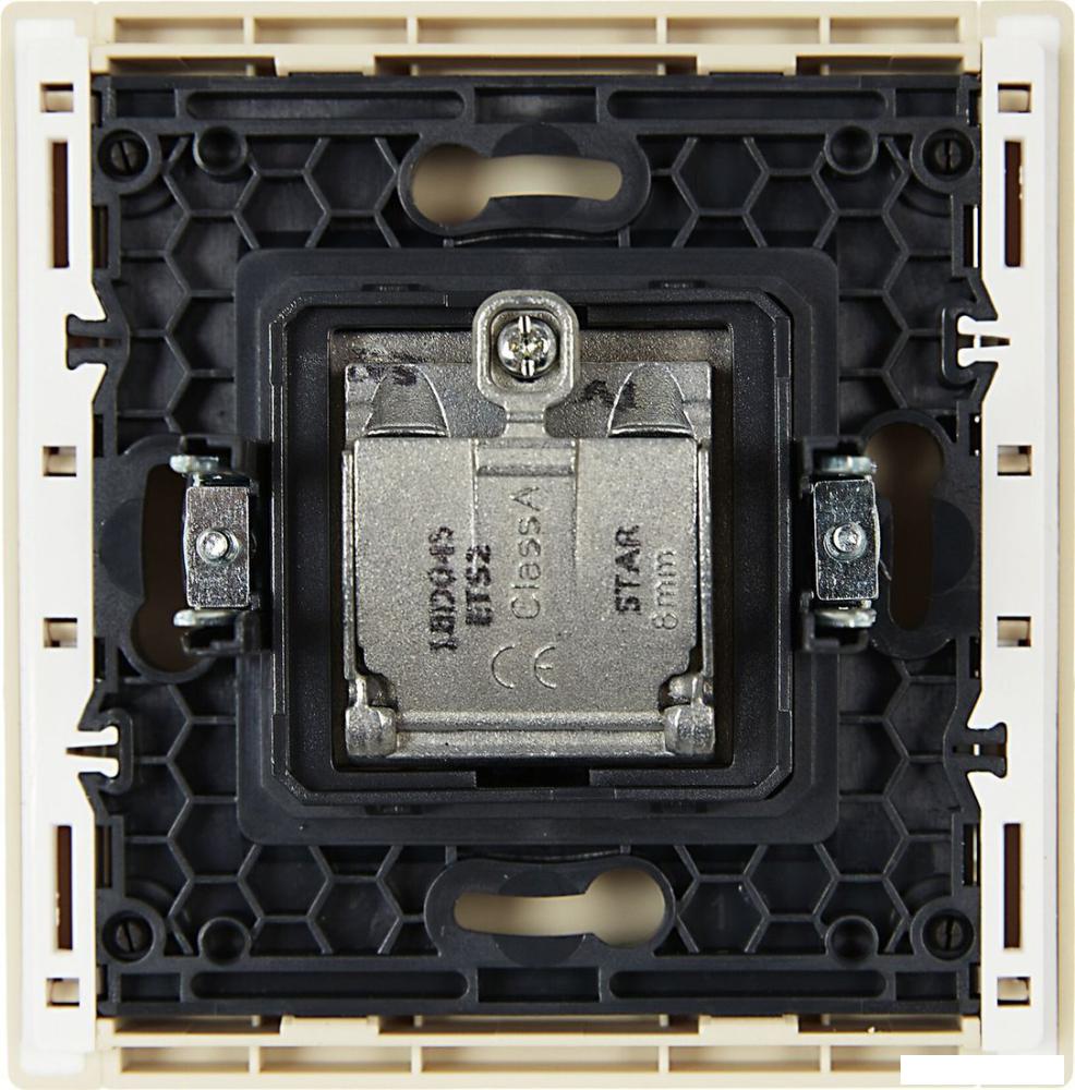 Розетка телевизионная IEK Forte&amp;Piano FP-AF20-O-K10