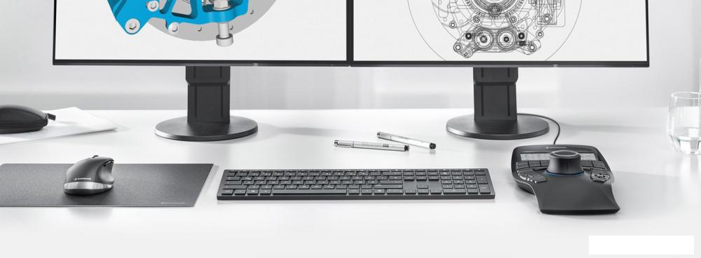 Мышь 3Dconnexion CadMouse Pro Wireless Left