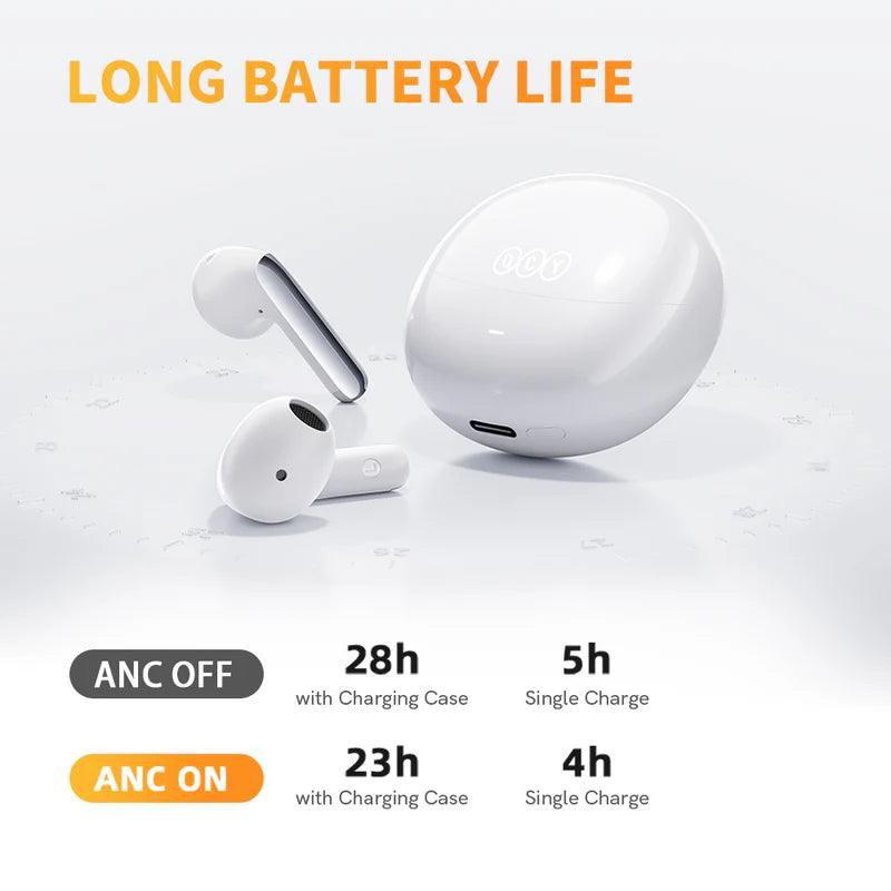 Наушники QCY AilyBuds Pro+ (белый)