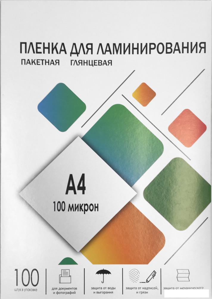 Пленка для ламинирования Гелеос A4 100 мкм LPA4-100