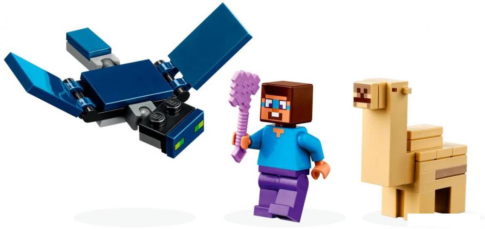 Конструктор LEGO Minecraft 21251 Экспедиция Стива в пустыню