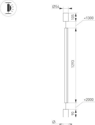 Подвесная люстра Arlight SP-Taboo-Floor-S1300-14W Day4000 035322