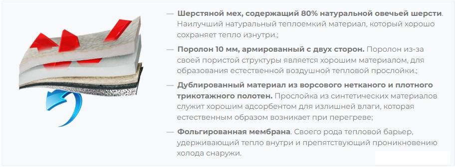 Сапоги FortMen ЭВА Енисей 36(СЕ)340 (р-р 46)