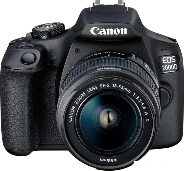 Зеркальный фотоаппарат Canon EOS 2000D Kit 18-55mm IS II