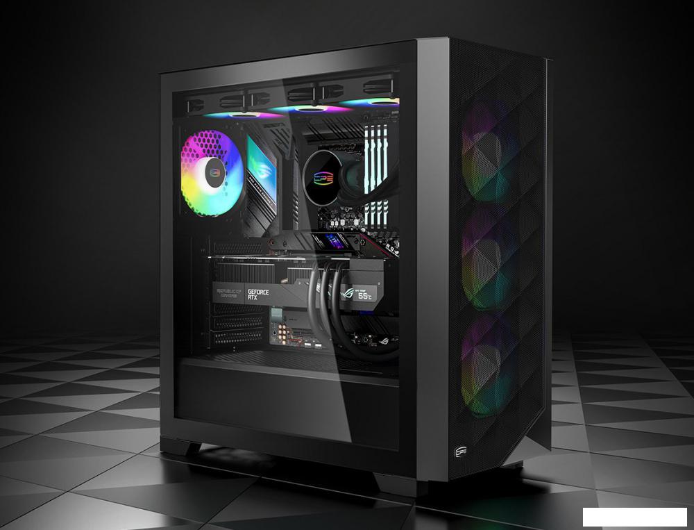 Корпус PCCooler C3D510 ARGB (черный)