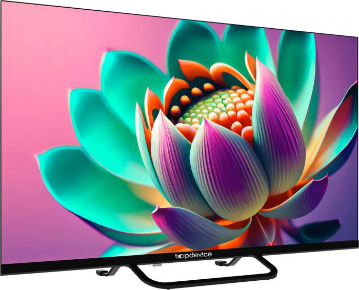 Телевизор Topdevice 32" SMART TV YаOS (черный)