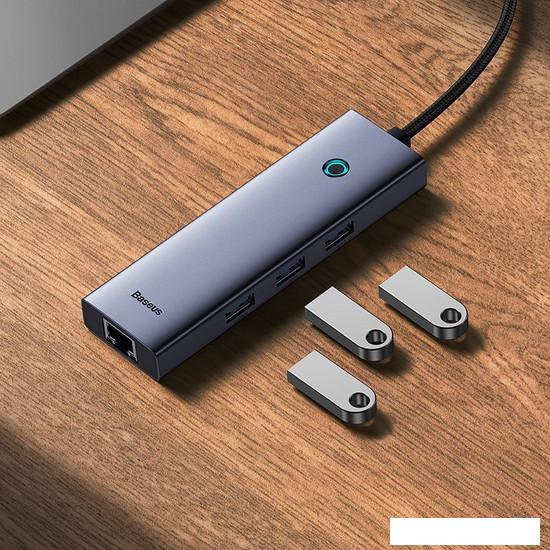 USB-хабы и док-станции Baseus Flite Series 4-Port USB-A Hub B0005280A813-01