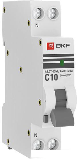 Дифференциальный автомат EKF PROxima АВДТ-63М 10А30А DA63M-10-30