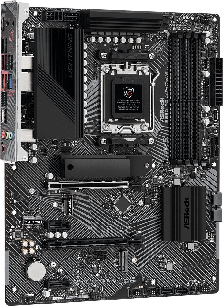 Материнская плата ASRock B650 PG Lightning