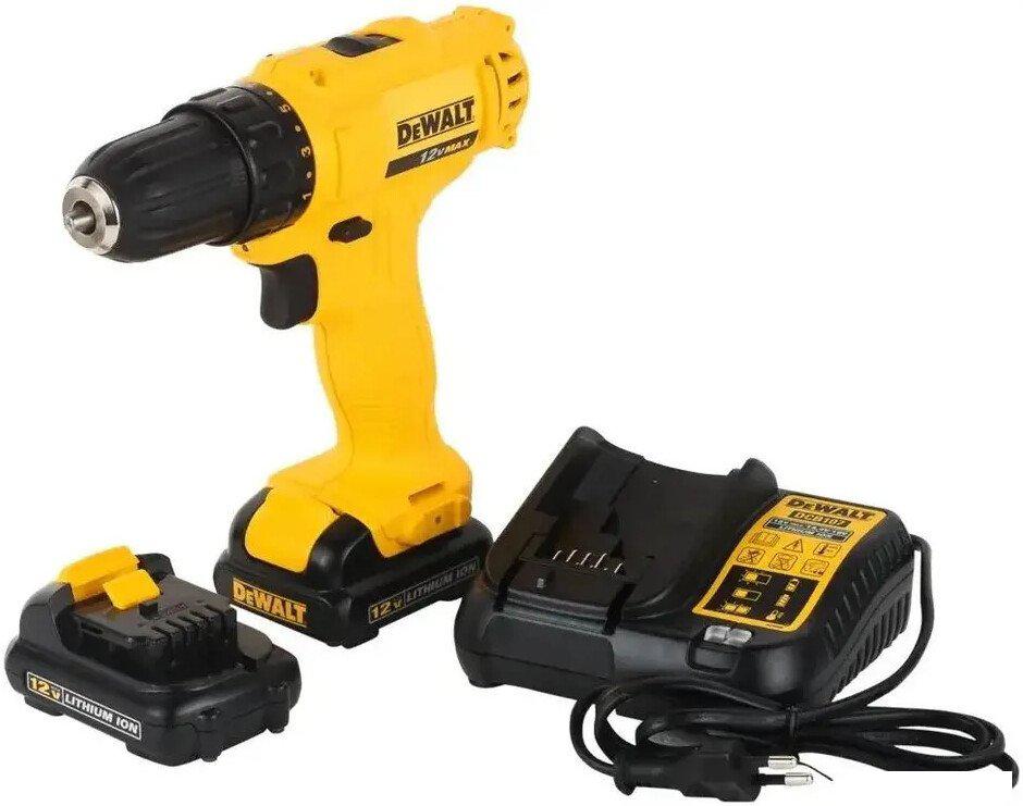 Дрель-шуруповерт DeWalt DCD700D2 (с 2-мя АКБ)