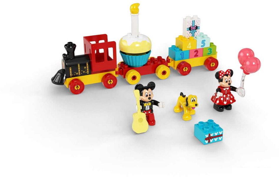 Конструктор LEGO Duplo 10941 Праздничный поезд Микки и Минни