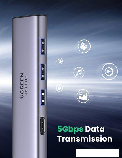 USB-хаб Ugreen CM511 60383
