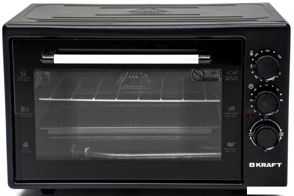 Мини-печь Kraft KF-MO3800BL (черный)