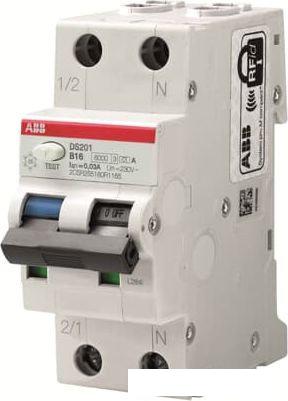 Дифференциальный автомат ABB DS201 C20 AC30 1P+N C 20A 30mA 6kA 2M 2CSR255080R1204