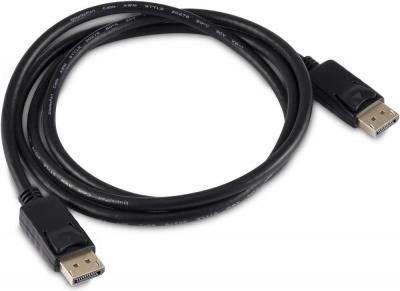 Кабель Buro BU-DP2.0-2M DisplayPort - DisplayPort (2м, черный)