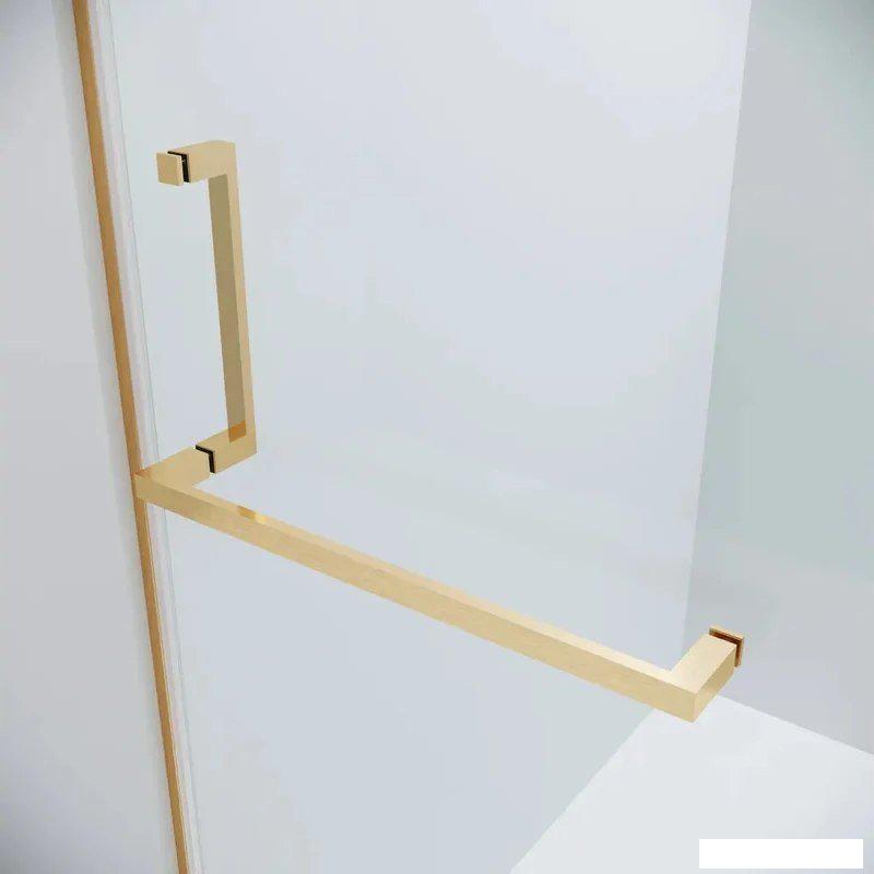 Душевая стенка Grossman Pragma 90x195 200.K33.03.90.32.00 (золото сатин,стекло прозрачное)