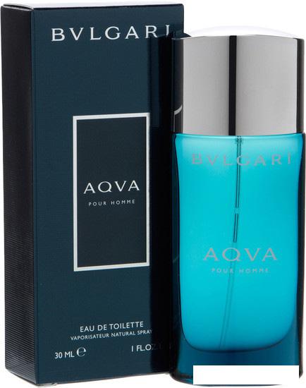 Туалетная вода Bvlgari Aqva Pour Homme EdT (30 мл)