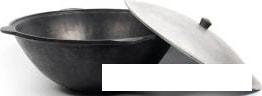 Казан Grand Metall Invest Узбекский 8 л, плоское дно