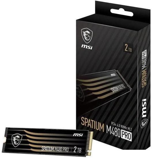 SSD MSI Spatium M480 Pro 2TB S78-440Q600-P83