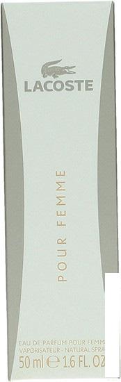 Парфюмерная вода Lacoste Pour Femme EdP (50 мл)