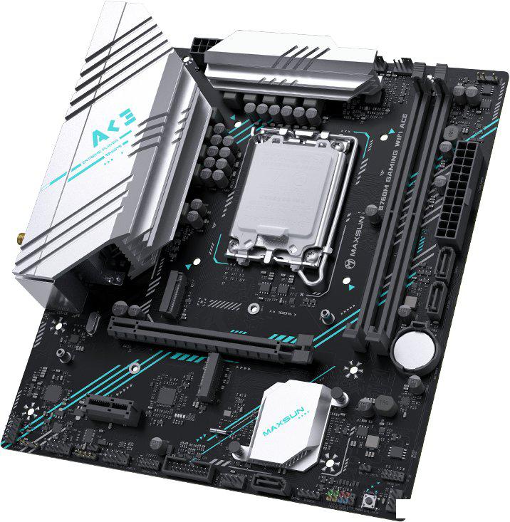 Материнская плата Maxsun B760M Gaming WiFi Ace