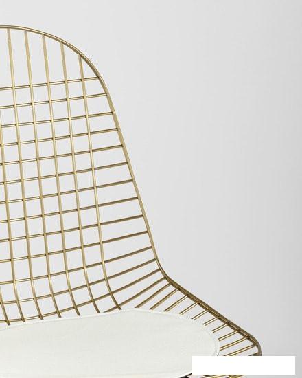 Стул Stool Group Eiffel (золотой/белая подушка)