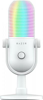 Проводной микрофон Razer Seiren V3 Chroma Mercury White