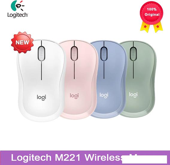 Мышь Logitech M221 (розовый)