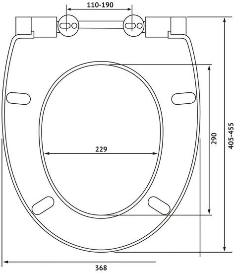 Сиденье для унитаза Berges Wasserhaus Patti Slim So 013103 (с микролифтом)