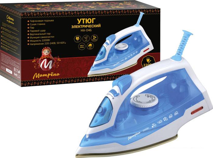 Утюг Матрена MA-046 (голубой)