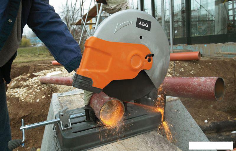 Монтажная (отрезная) пила AEG Powertools SMT 355