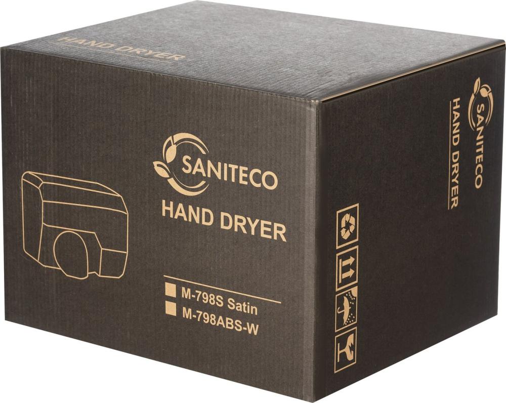 Сушилка для рук Saniteco M-798S (2300W, матовый)