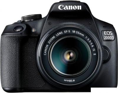 Зеркальный фотоаппарат Canon EOS 2000D Kit 18-55mm IS II