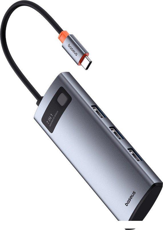 Док-станция Baseus UltraJoy Series 7-Port Hub B00030708811-00
