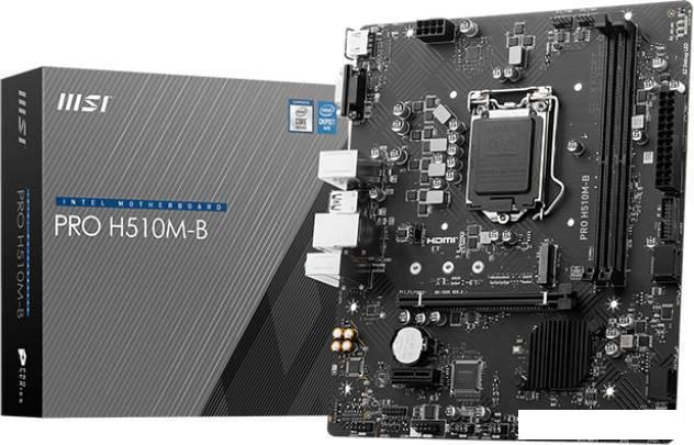 Материнские платы MSI Pro H510M-B