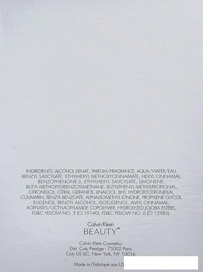 Парфюмерная вода Calvin Klein Beauty EdP (100 мл)