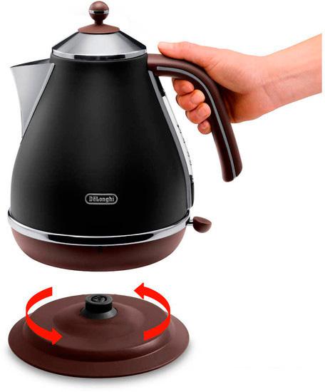 Электрический чайник DeLonghi KBOV 2001.BK