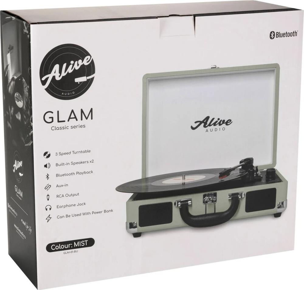 Виниловый проигрыватель Alive Audio Glam Mist