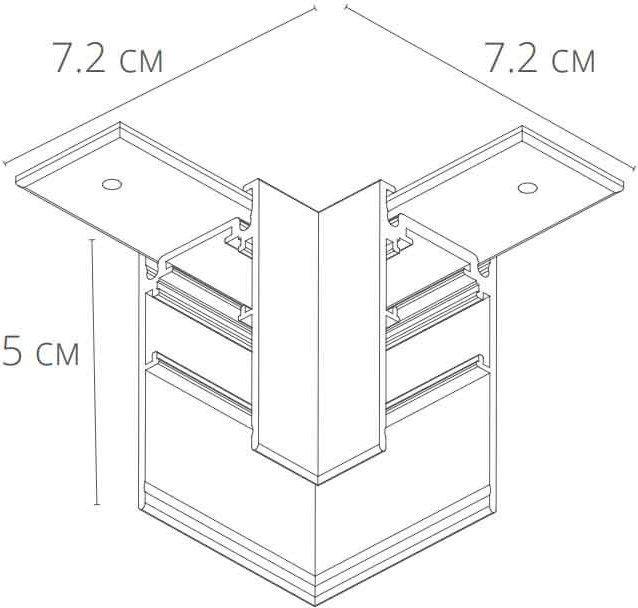 Соединитель треков Arte Lamp Linea-Accessories A480606
