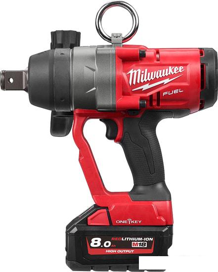 Шуруповерты, гайковерты, электроотвертки Milwaukee M18 ONEFHIWF1-802X ONE-KEY 4933459733 (с 2-мя АКБ, кейс)
