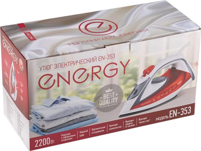 Утюги Energy EN-353 (оранжевый/белый)