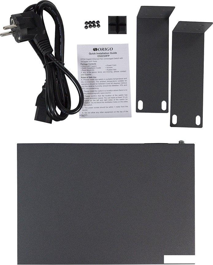Неуправляемый коммутатор Origo OS2210FP/120W/A1A