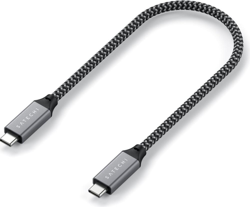 Кабель Satechi USB4 USB Type-C - USB Type-C ST-U4C25M (0.25 м)