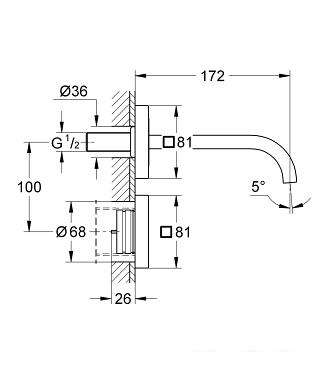 Смеситель Grohe Allure [36235000]