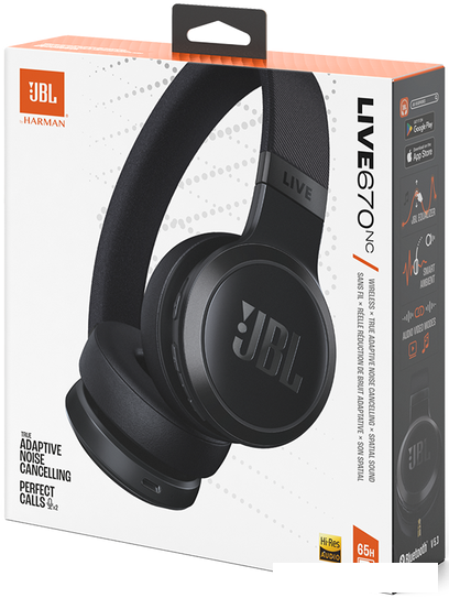 Наушники JBL Live 670NC (черный)