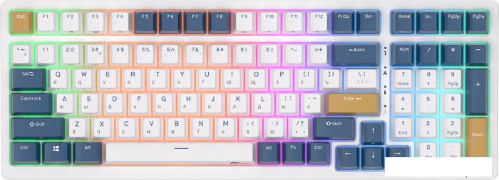 Клавиатура Royal Kludge RK98 RGB Klein Blue (RK Red)