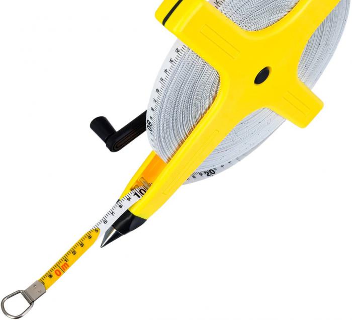 Рулетка Ermenrich Reel SL100 геодезическая 81885