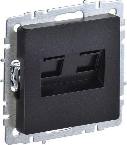 Розетка компьютерная IEK Brite BR-K20-2-K02