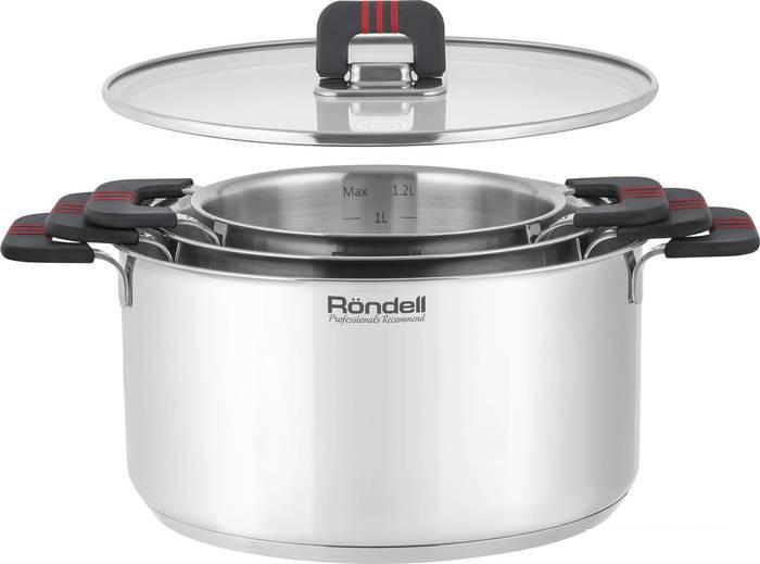 Кастрюля Rondell Stripes RDS-1636