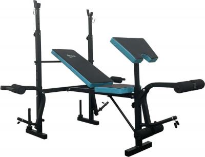Силовая скамья Atlas Sport 1070 (черный/синий)